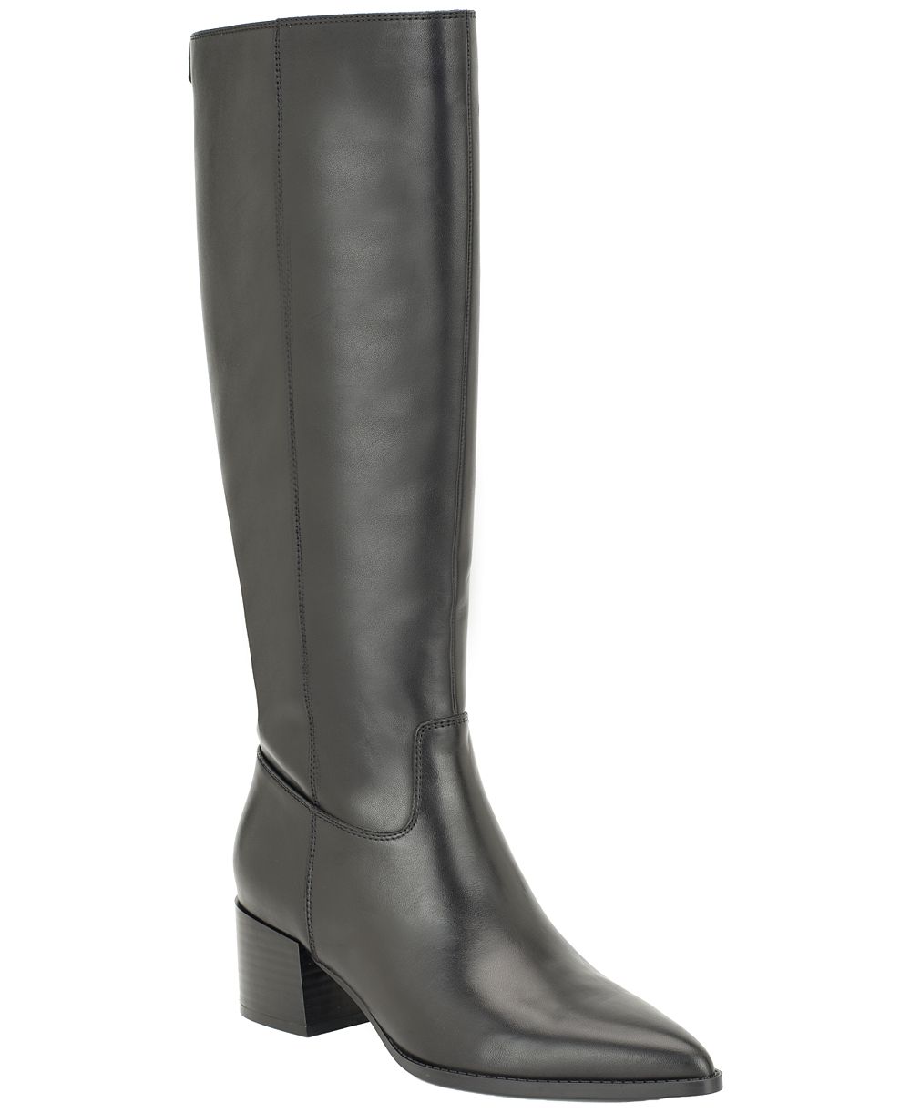 Tommy Hilfiger Women's Juletta Block Heel Tall Boots