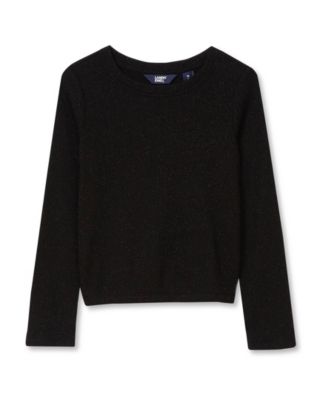 Lands' End Girls Long Sleeve Sparkly Knit Top
