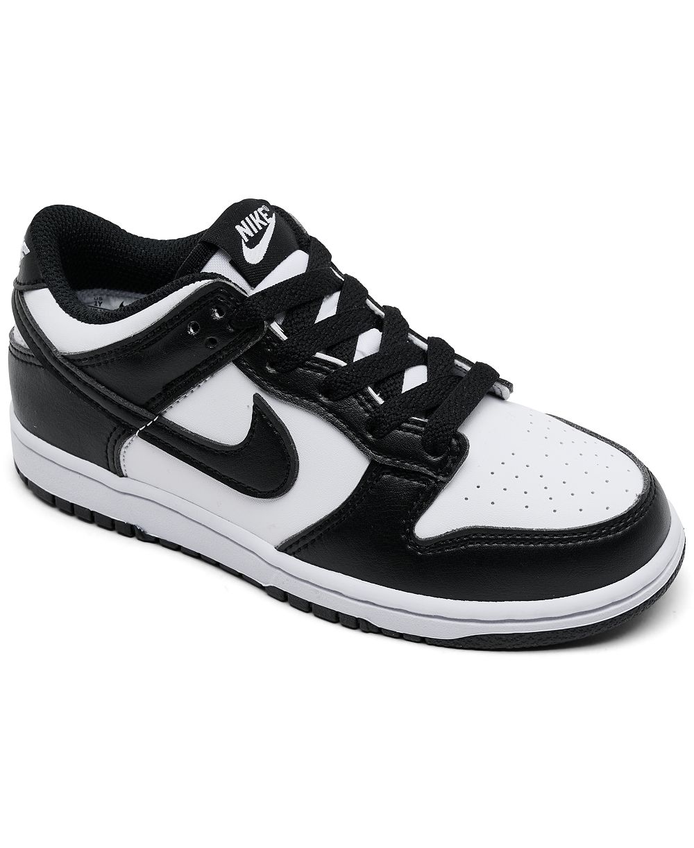 Детские кожаные кроссовки Nike Dunk Low для девочек от Finish Line