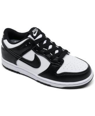 Nike Little Girls Dunk Low Leather Sneakers from Finish Line