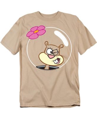 SpongeBob SquarePants Men's Sandy Wink Face Graphic Classic-Fit T-Shirt