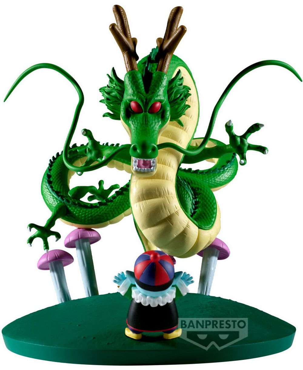 Banpresto Dragon Ball Shenron History Box Светящиеся Глаза 4.1" Статуя, 14 Лет и Старше