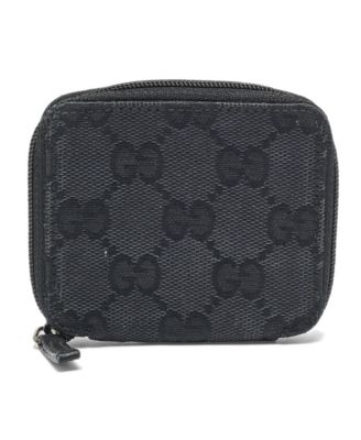 Pre-Owned Gucci women's Bree GG Canvas and Leather Crossbody Bag