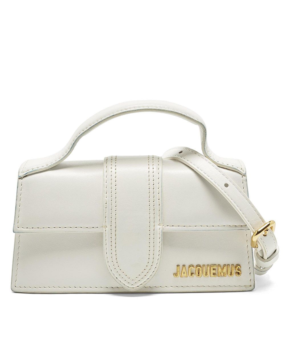 Pre-Owned Jacquemus Women's Le Bambino Mini Leather Top Handle Bag
