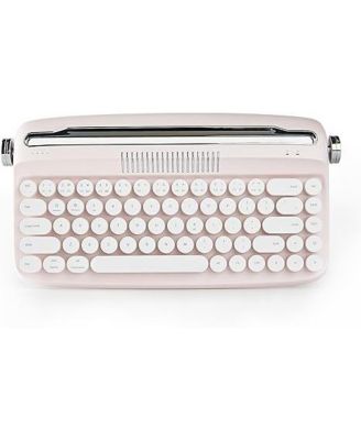 IPASON Wireless Retro Keyboard for Windows, Mac, Android, iOS