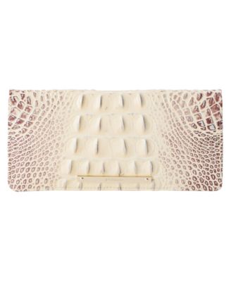 Brahmin кожаный кошелек Adelle Ombre Melbourne с тиснением