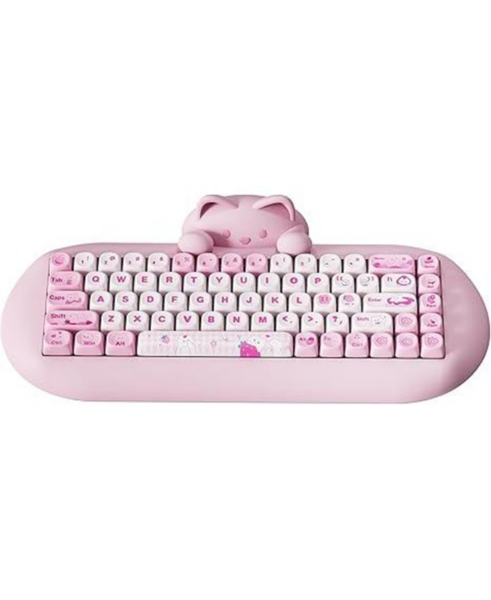 Беспроводная механическая клавиатура IPASON C68 в виде милого кота для ПК и Mac