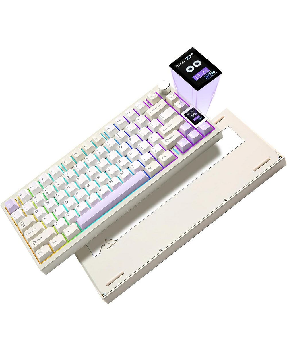 IPASON AL80 Wireless Mechanical Hot-Swappable 75% Keyboard for Windows/Mac/Linux