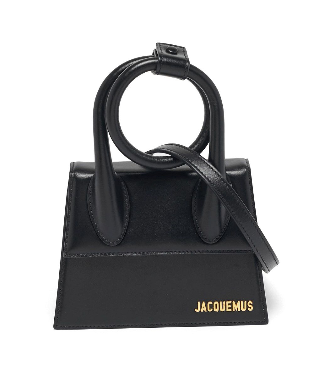 Pre-Owned Jacquemus Le Chiquito Noeud Women's Leather Top Handle Bag