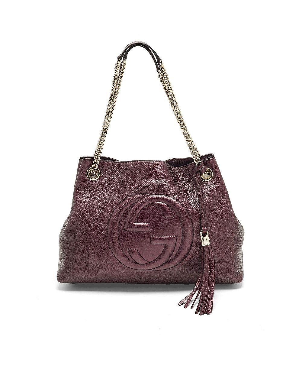 Pre-Owned Gucci сумка-шоппер из кожи с ручкой Bamboo
