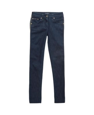 Pre-Owned Dolce & Gabbana Women's Side Stripe Denim Jeans
