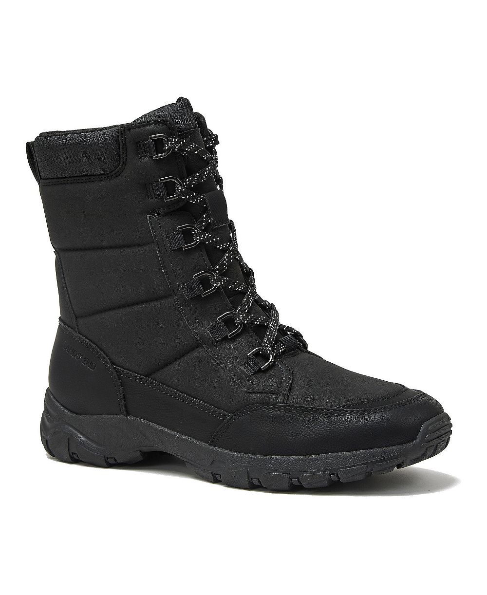 Lands' End Men's Wide Width Expedition Trail Waterproof Lace Up Snow Boots