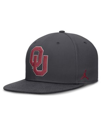 Nike Men's Anthracite Oklahoma Sooners Pro Dri-FIT Fitted Hat