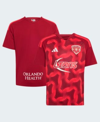 adidas Big Boys and Girls Red Orlando City SC 2026 Archive Replica Jersey