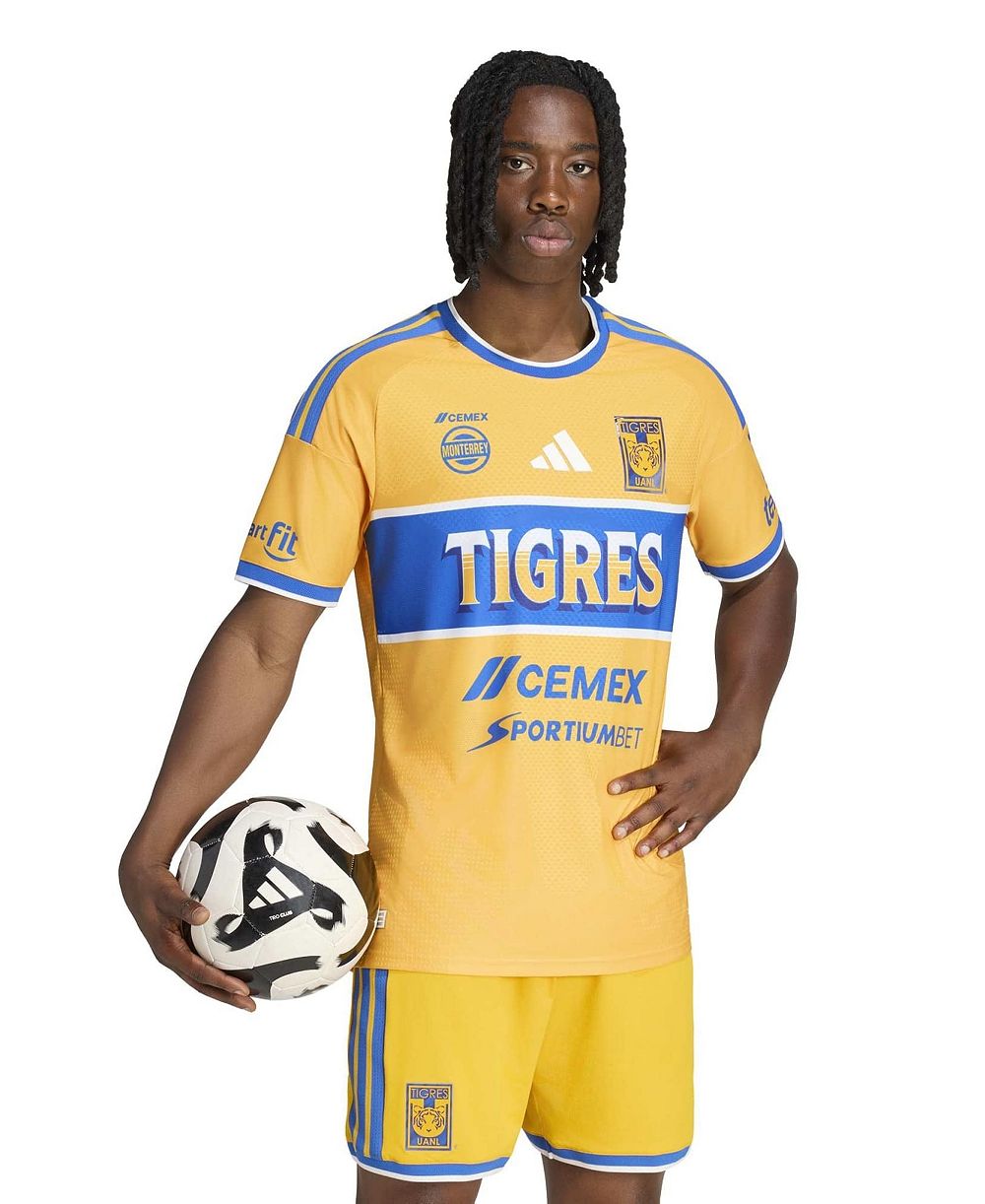 adidas Men's Gold Tigres UANL 2026/27 Home On-Field Authentic Jersey