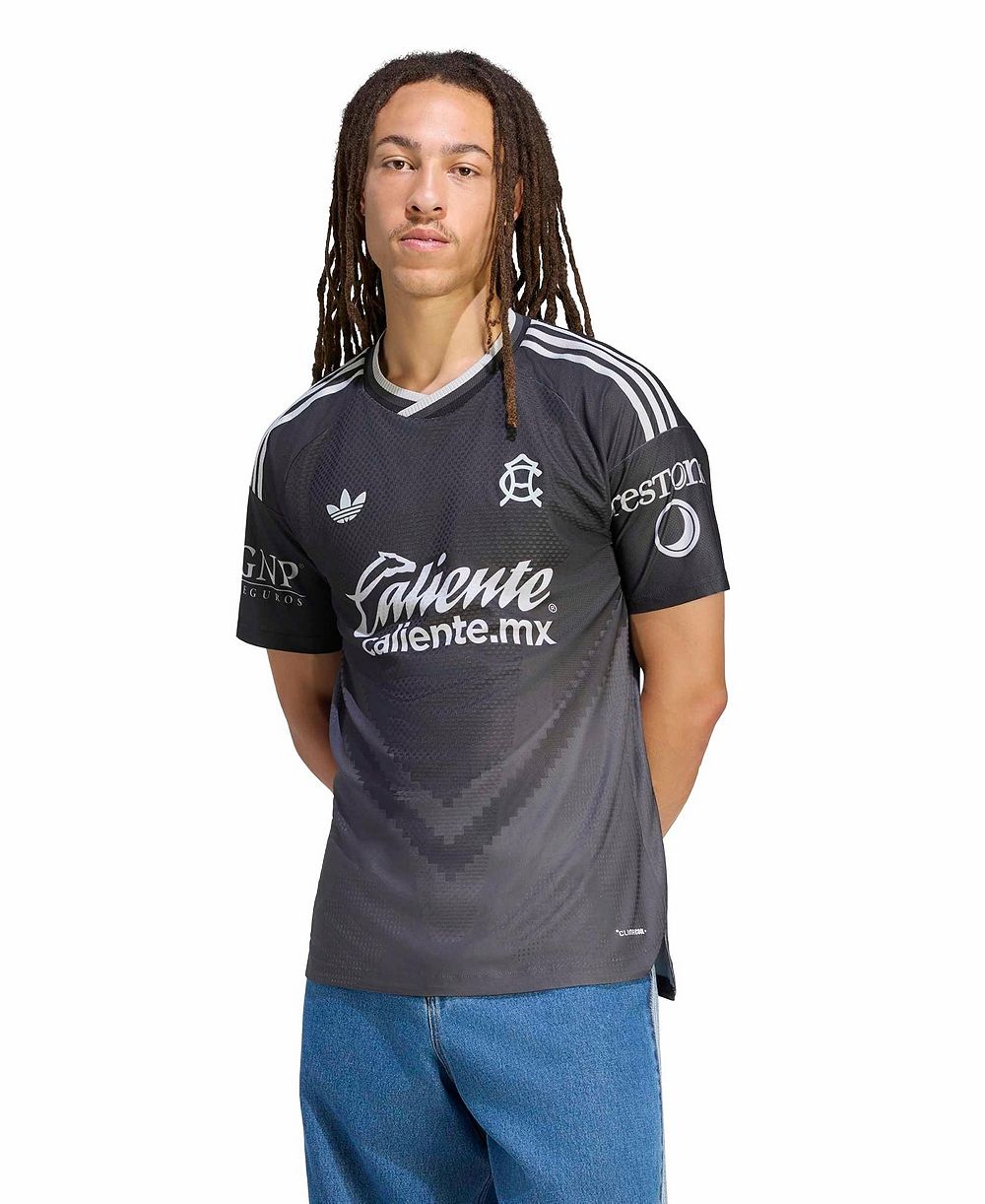 Мужская аутентичная выездная джерси adidas Black Club America 2026/27