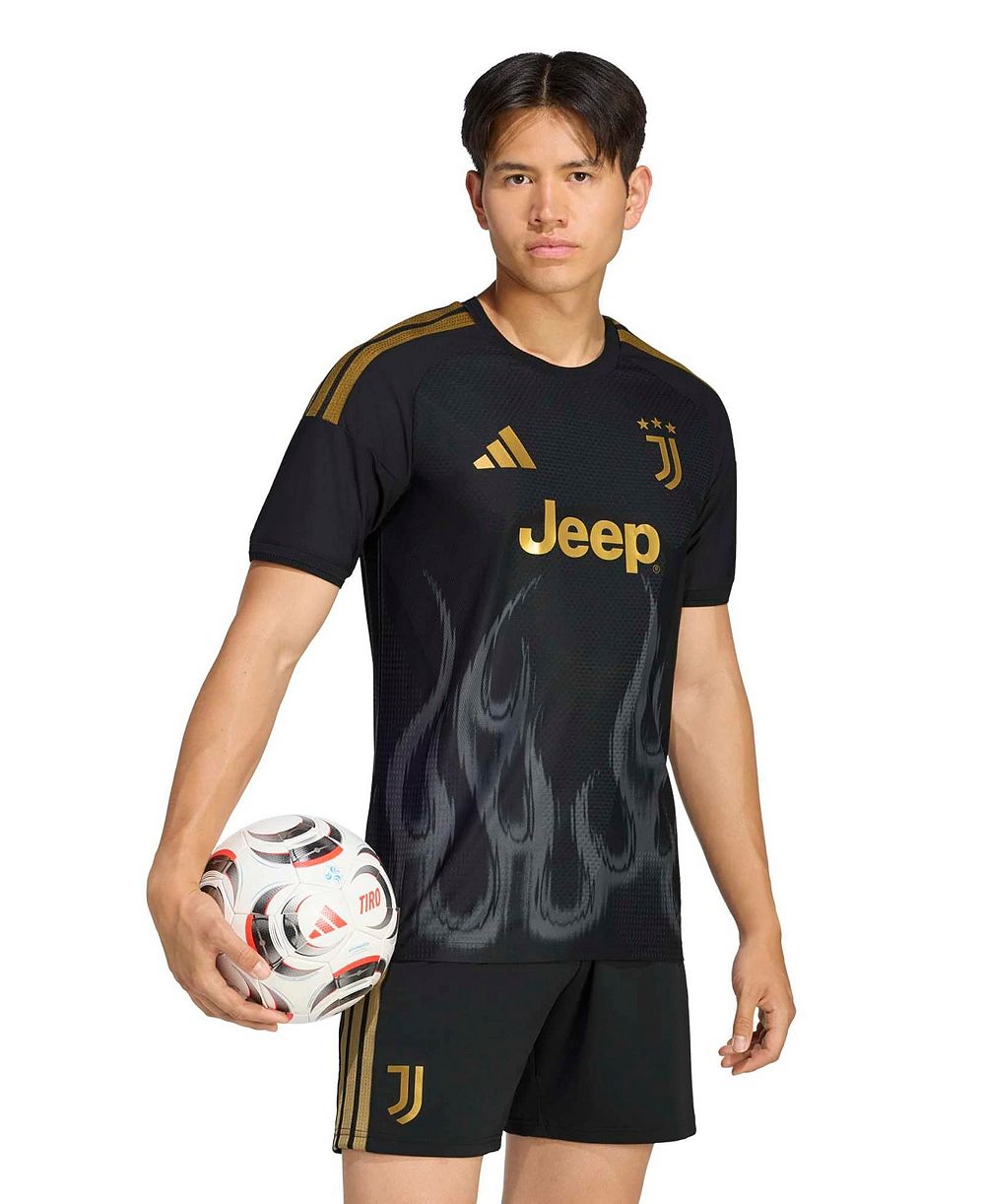 adidas Men's Black Juventus 2026/27 Third On-Field Authentic Jersey