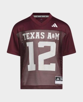adidas Big Boys and Girls Maroon Texas A&M Aggies Tailgate Jersey