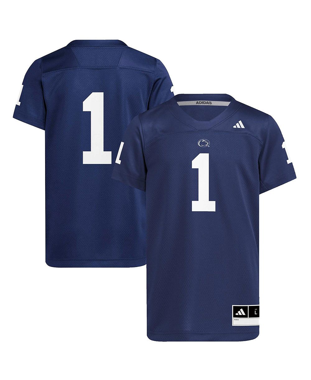 Реплика джерси adidas для мальчиков и девочек Navy Penn State Nittany Lions
