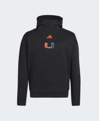 adidas Men's Black Miami Hurricanes Z.N.E Hoodie