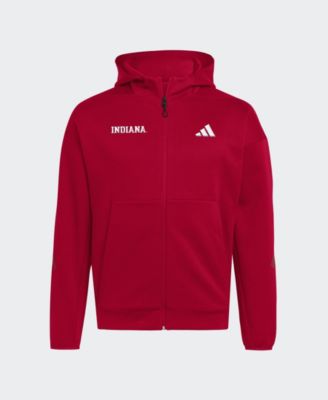 adidas Men's Crimson Indiana Hoosiers Z.N.E Full-Zip Hoodie