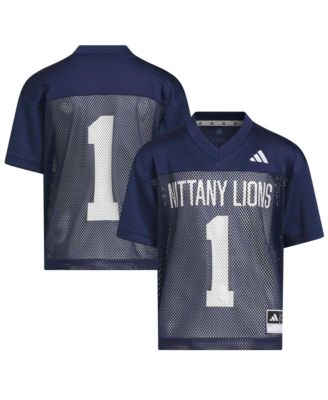 Мужская и женская джерси adidas Big Boys and Girls Navy Penn State Nittany Lions Tailgate