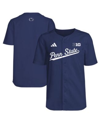 adidas Big Boys and Girls Navy Penn State Nittany Lions Baseball Jersey
