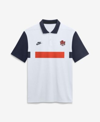 Nike Men's White Auburn Tigers Legacy Vapor Logo Dri-FIT Polo