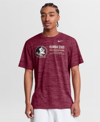 Nike Men's Garnet Florida State Seminoles Sideline Velocity Dri-FIT T-Shirt