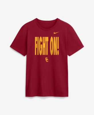 Nike мужская бордовая футболка с логотипом USC Trojans 2026 Sideline Dri-FIT
