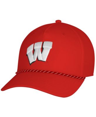 Регулируемая кепка Men's Under Armour Red Wisconsin Badgers Sideline Drive Rope
