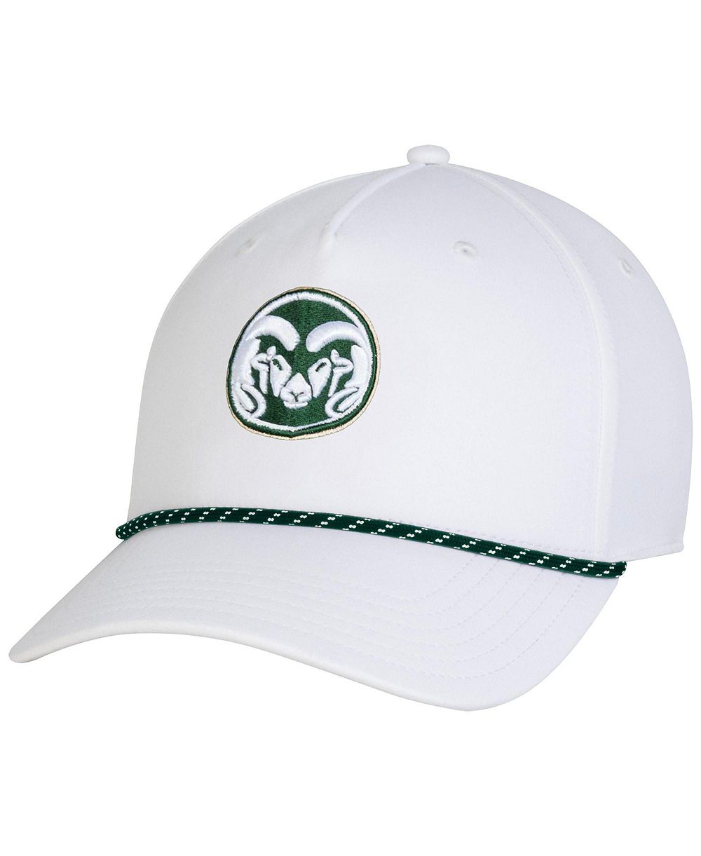 Under Armour Men's White Colorado State Rams Sideline Drive Rope Adjustable Hat
