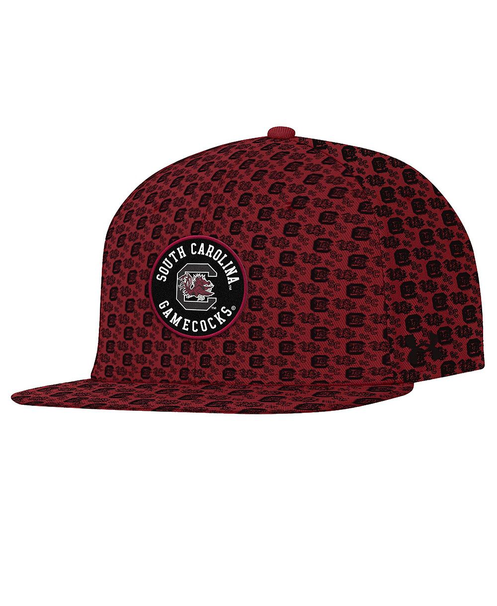 Under Armour Men's Garnet South Carolina Gamecocks Gameday ArmourFuse Snapback Hat