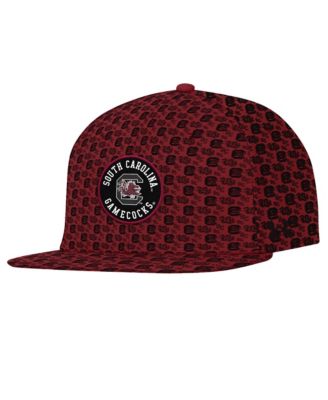 Мужская бейсболка Under Armour Garnet South Carolina Gamecocks Gameday ArmourFuse Snapback