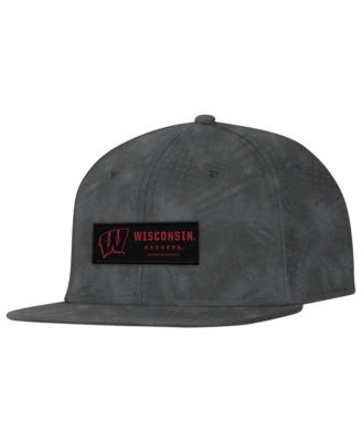 Мужская snapback-кепка Under Armour Charcoal Wisconsin Badgers Freedom Collection ArmourFuse
