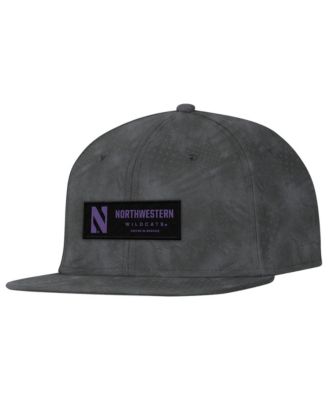 Мужская кепка-бейсболка Under Armour Charcoal Northwestern Wildcats Freedom Collection ArmourFuse