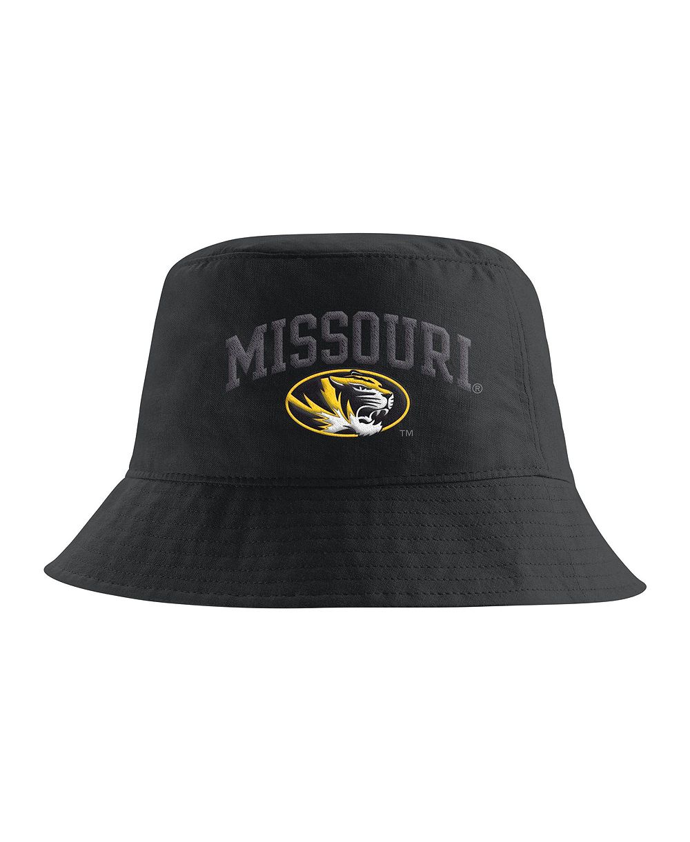 Мужская веерная кепка Nike Missouri Tigers Apex Striped черного цвета