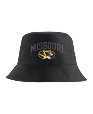 Мужская веерная кепка Nike Missouri Tigers Apex Striped черного цвета
