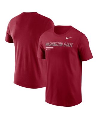 Nike Men's Crimson Washington State Cougars 2026 Sideline Wordmark Legend Dri-FIT T-Shirt