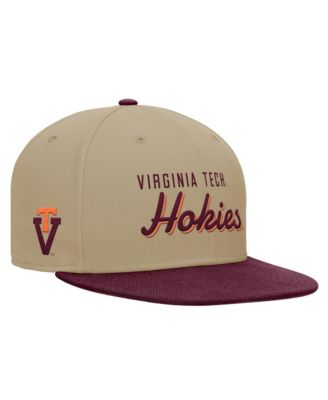 Nike Men's Beige/Maroon Virginia Tech Hokies Pro Dri-FIT Snapback Hat