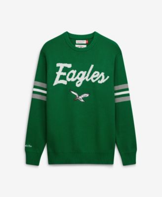 Мужской изумрудно-зеленый свитер Mitchell & Ness для главного тренера «Филадельфия Иглз»