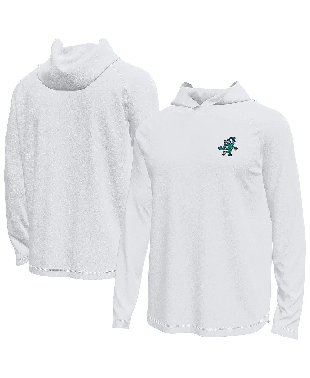 Under Armour Men's White Notre Dame Fighting Irish Golf Tech Stretch Long Sleeve Hoodie