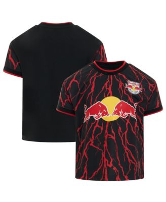 adidas Toddler Black New York Red Bulls 2026 The Rooted Kit Replica Jersey