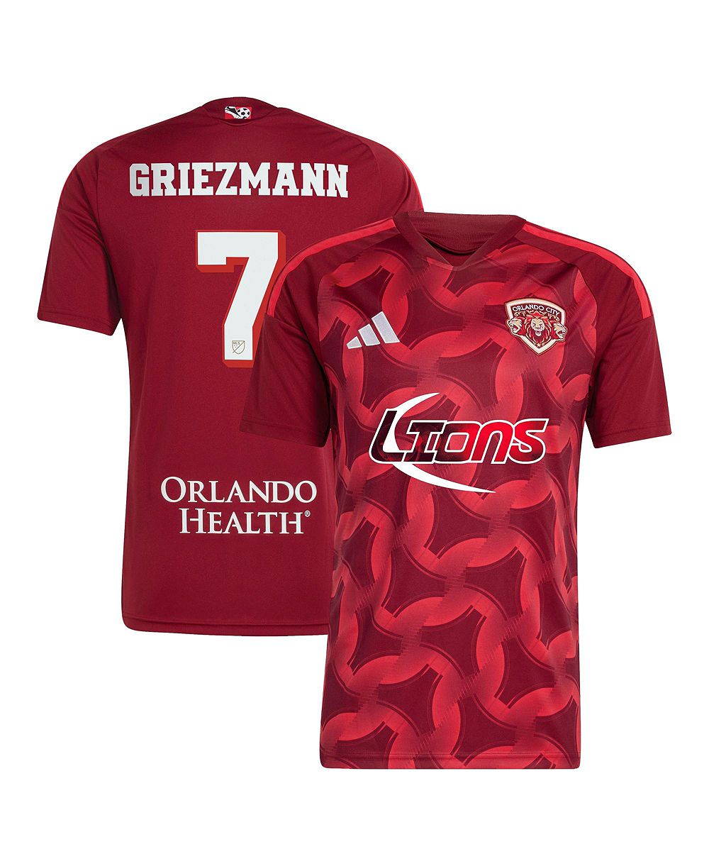Men's adidas Antoine Griezmann Red Orlando City SC 2026 Archive Replica Jersey