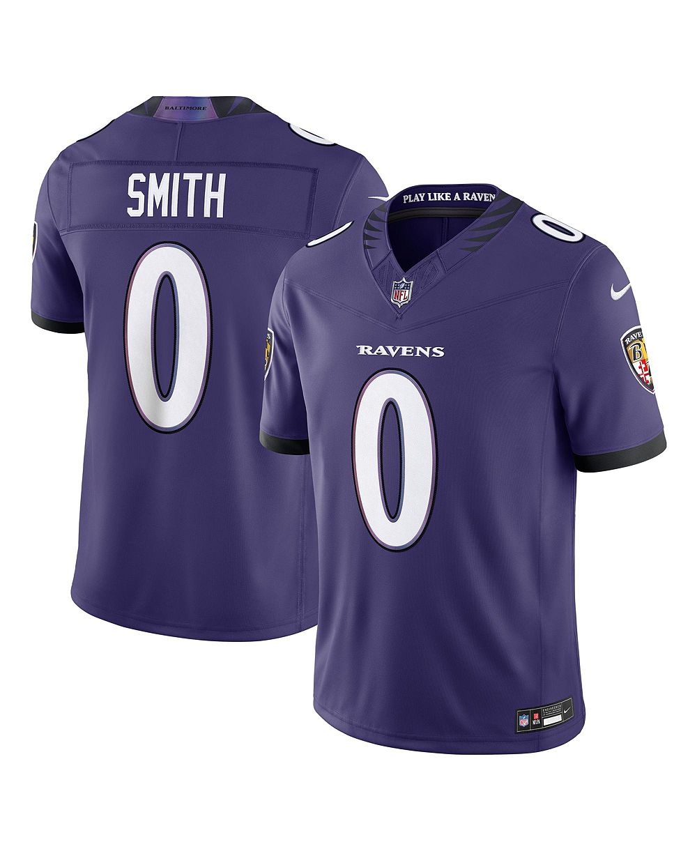 Мужская фиолетовая джерси Baltimore Ravens Roquan Smith Nike Vapor F.U.S.E. Limited Stitched