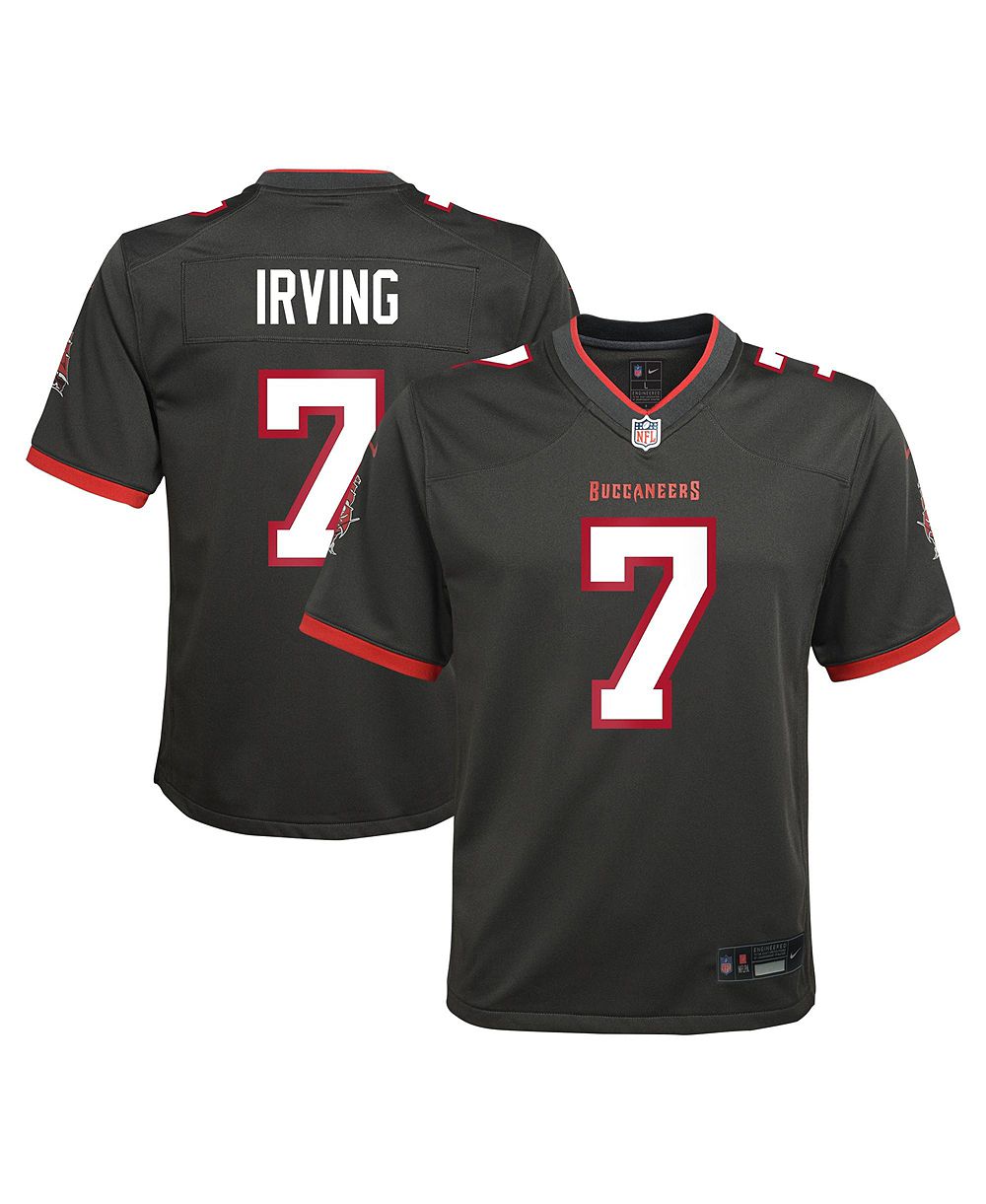 Nike Big Boys and Girls Bucky Irving Pewter Tampa Bay Buccaneers Alternate Game Jersey