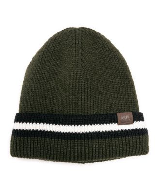 MUK LUKS Men's Heat Retainer Cuffed Knit Beanie