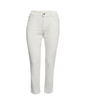Pre-Owned Stella Mccartney Women's Hem Printed Denim Jeans