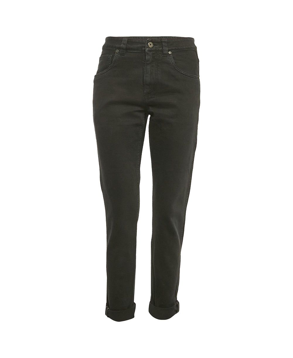 Pre-Owned Brunello Cucinelli Women's Straight-Leg Mid-Rise Denim Jeans
