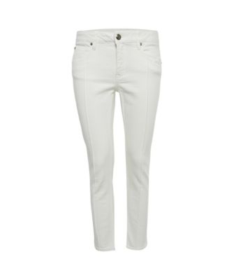 Pre-Owned Burberry Women's Micklesfield Mid-Rise Skinny-Leg Jeans